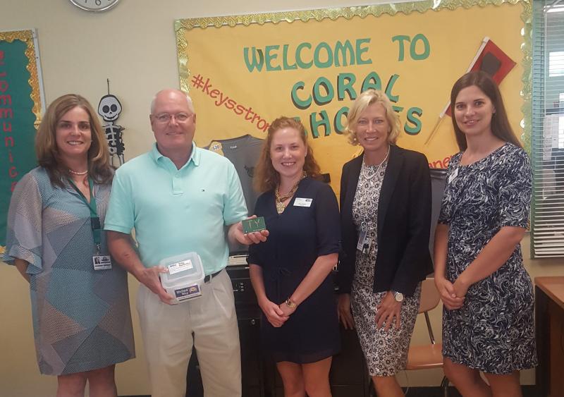 Coral Shores staff are envisioning how donations to Publix&#039;s Tools for Back to School  will make a difference for their students this year.