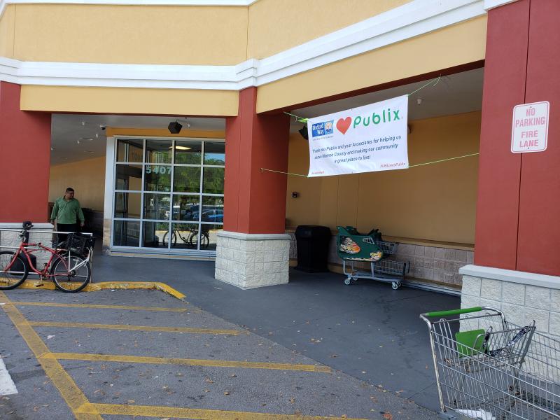 Thank you to the manager and associates at Marathon Publix!