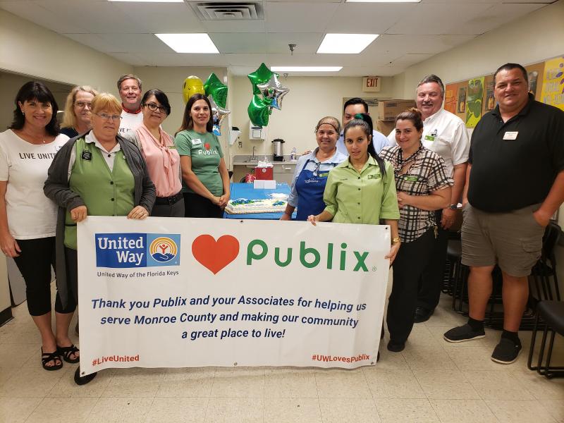 Thank you to the manager and the associates at the Key Largo Publix!